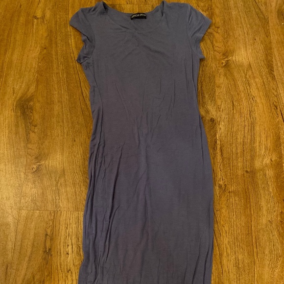 Purplish/Blue Shade Midi Dress (X-Small) - Picture 1 of 3